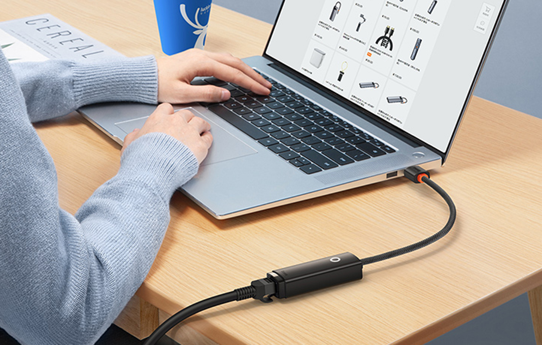 Image montrant la connexion stable de l'adaptateur