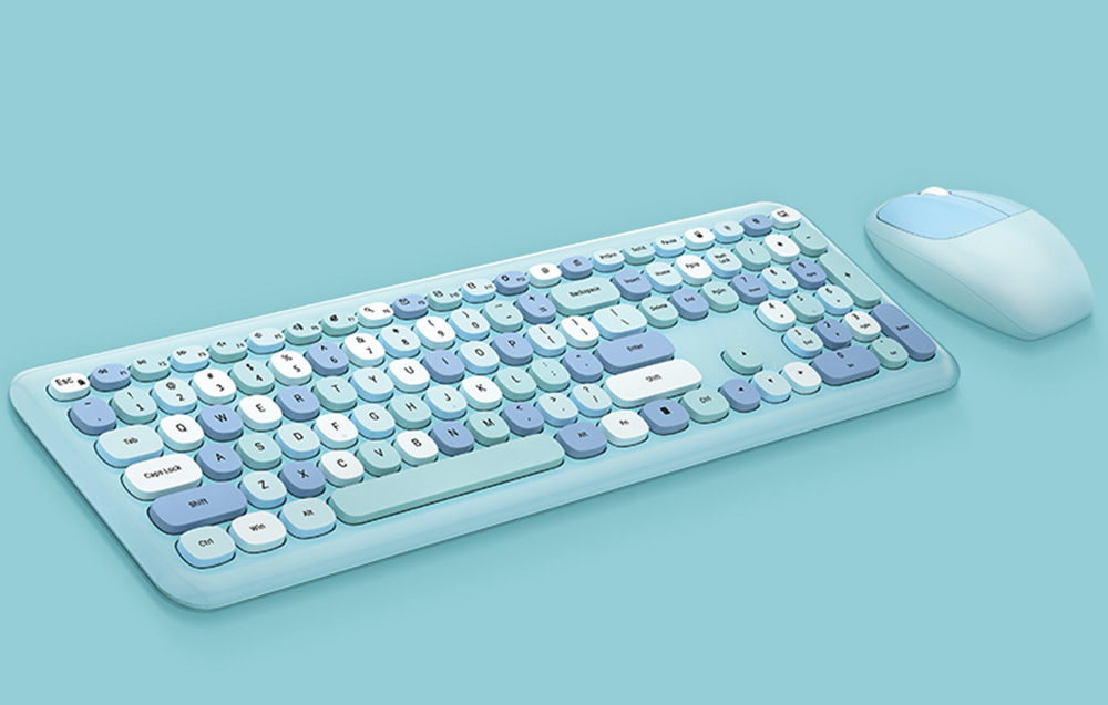Clavier sans fil MOFII 666 avec supports à angle