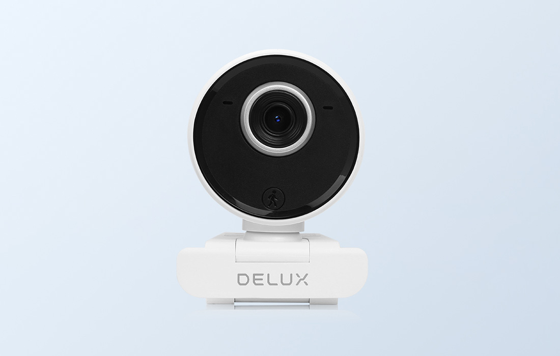 Delux DC07 Webcam avec Microphone Intégré