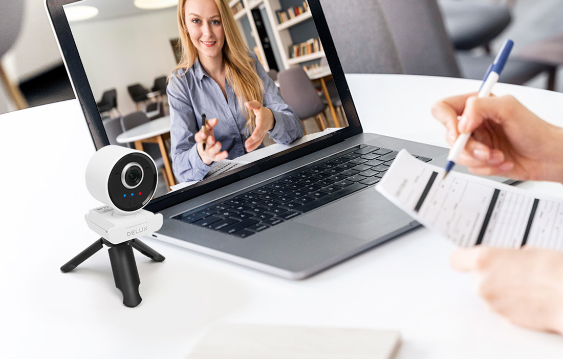 Utilisation versatile de la webcam Delux DC07