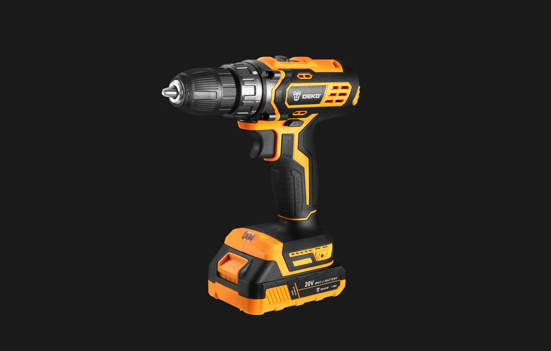 Perceuse Deko Tools DKCD20XL01-H10S2