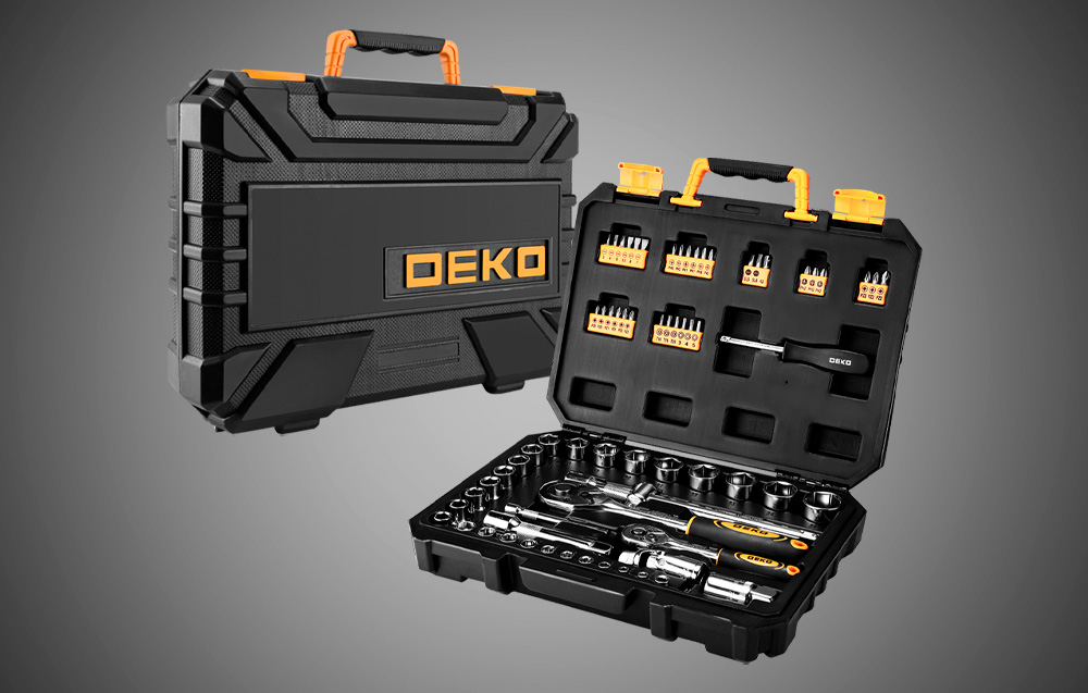boîte à outils Deko Tools DKMT72