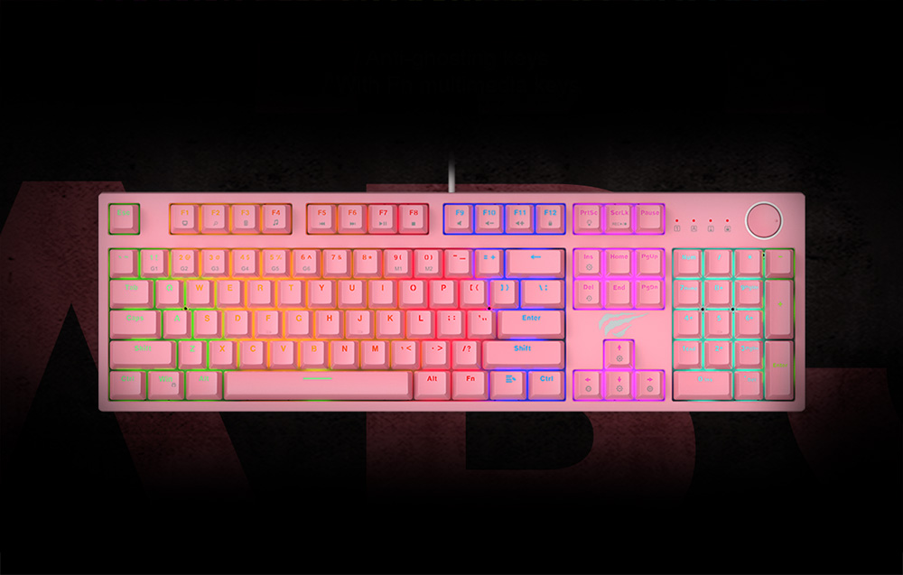 Clavier Mécanique RGB Havit KB871L