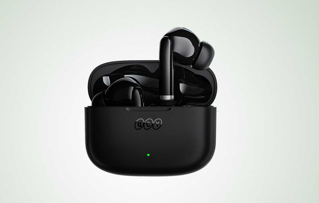 Écouteurs TWS QCY T19 noir