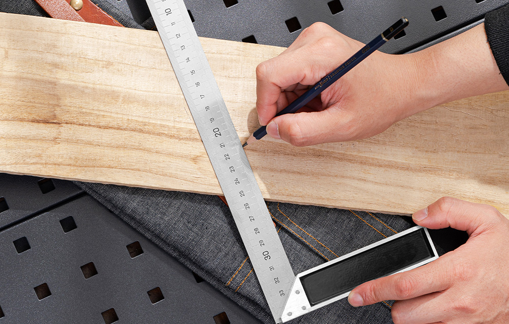 Règle d'Angle en Acier Deli Tools EDL302350