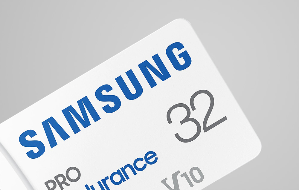 Samsung Pro Endurance 32GB capacity