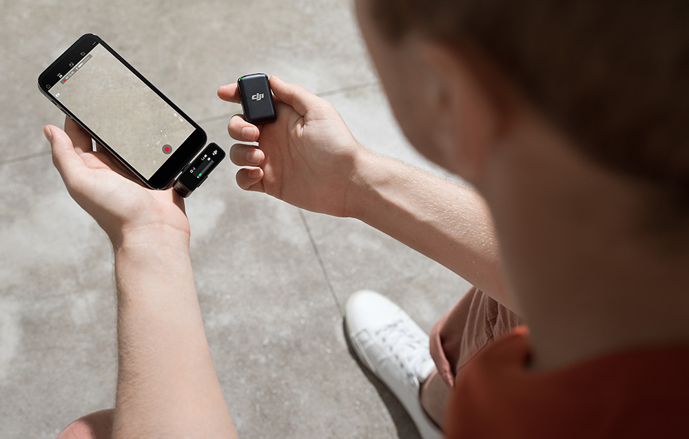 Système de transmission audio sans fil DJI Mic