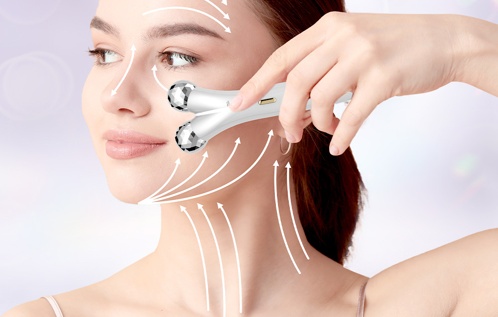 Utilisation du rouleau facial ANLAN