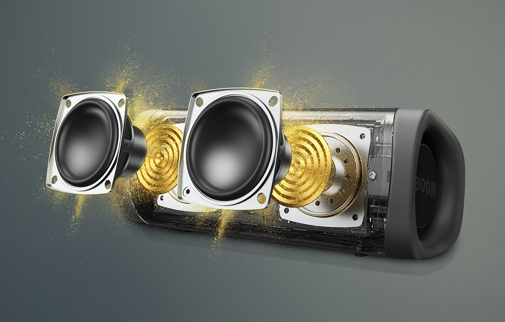 Haut-parleur EarFun avec basses riches
