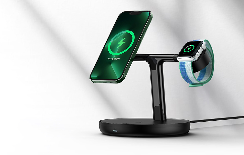 Chargeur inductif Baseus multifonctionnel avec plusieurs appareils