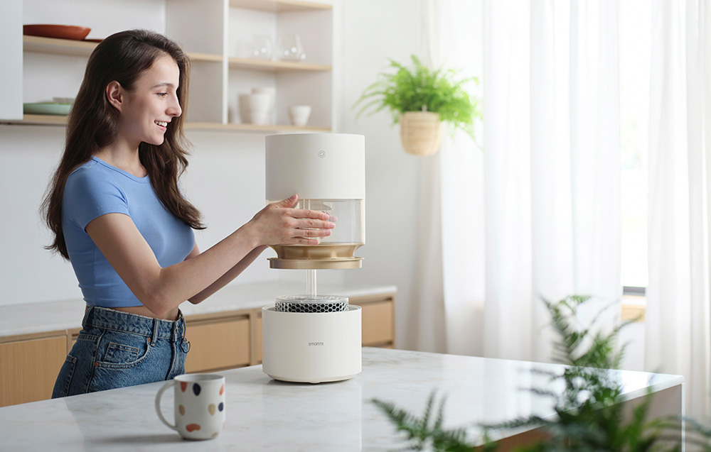 Écran LED de l'humidificateur Smartmi Rainforest