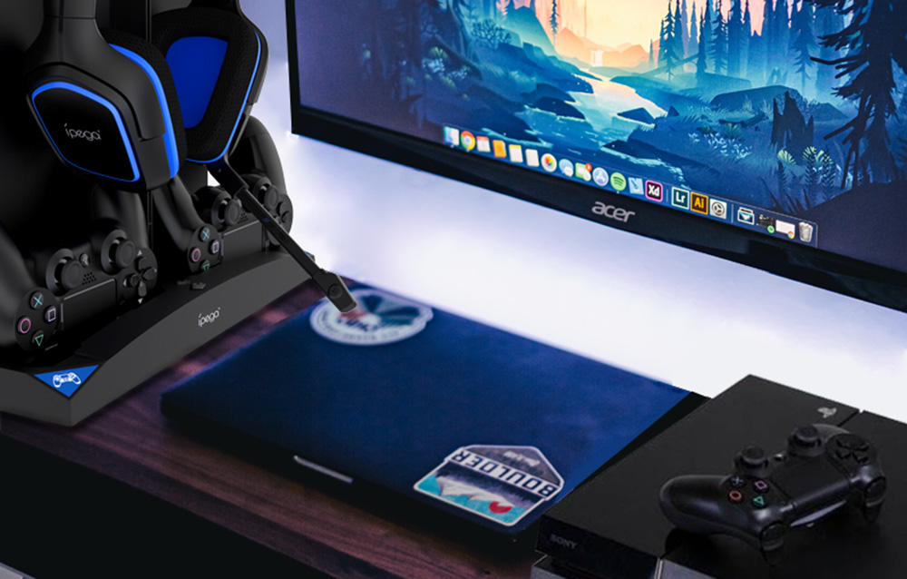 Organisation des jeux et écouteurs avec iPega PG-P4009