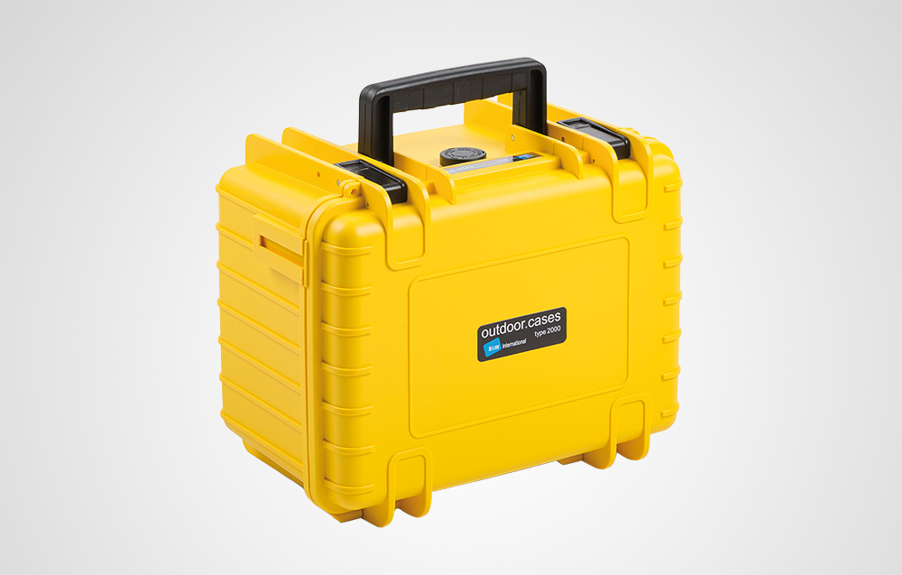 Construction solide de la valise B&W Type 2000