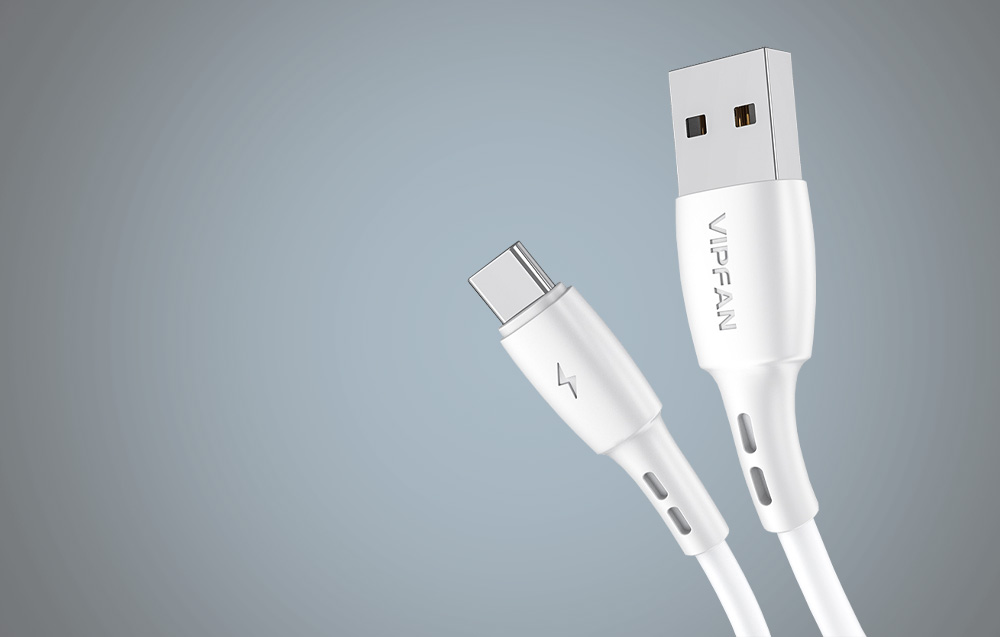 Câble USB vers USB-C Vipfan Racing X05 (blanc)
