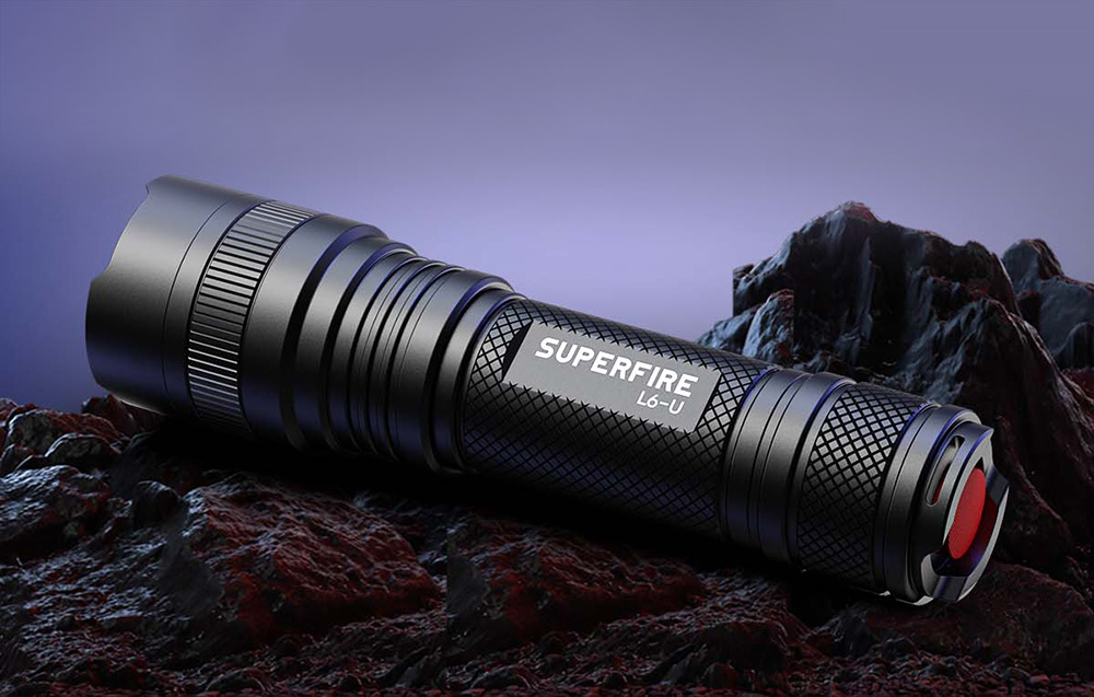 Superfire L6-U Lampe de Poche