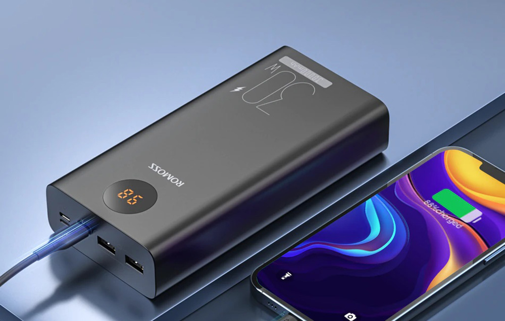 Sécurité Romoss Powerbank PEA30 30000mAh