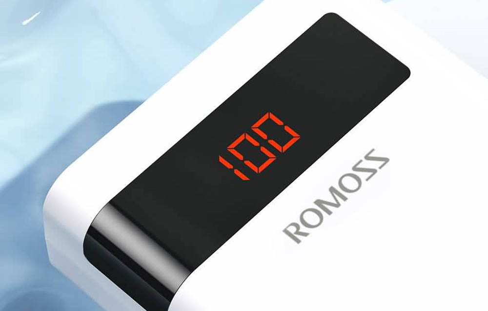 Affichage LED Powerbank Romoss