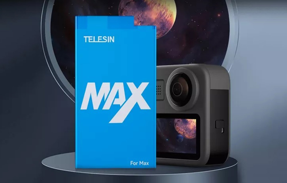 Batterie Telesin pour GoPro MAX