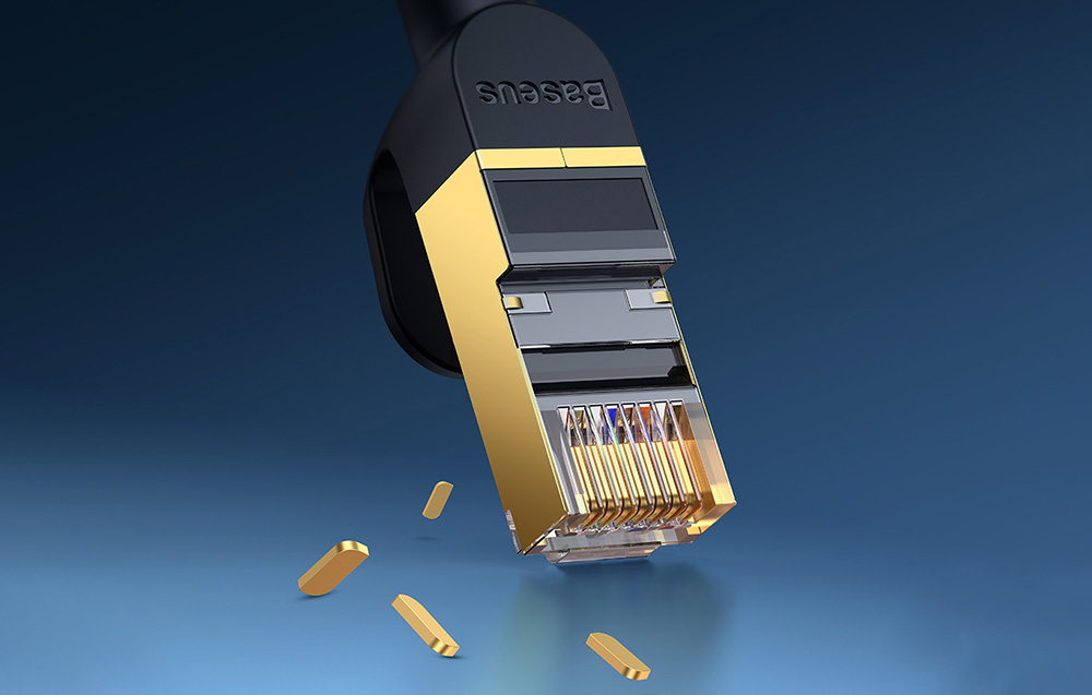 Différents scénarios d'utilisation du câble Ethernet Baseus