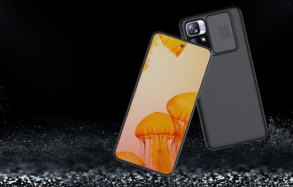 Nillkin CamShield case for Xiaomi Redmi Note 11 (black)