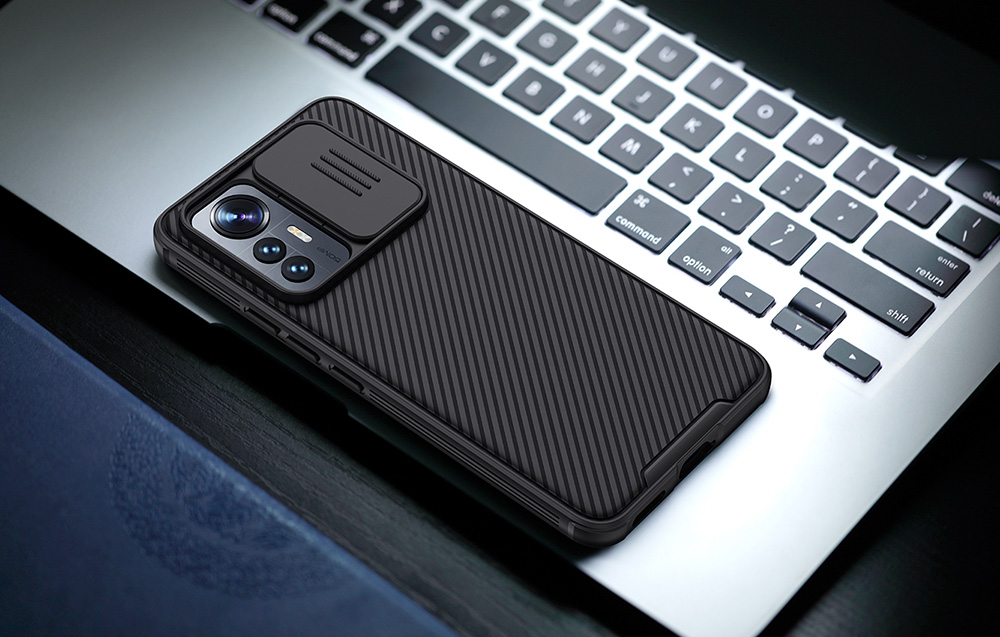 Coque Nillkin CamShield Pro pour Xiaomi 12 Lite 5G (noir)