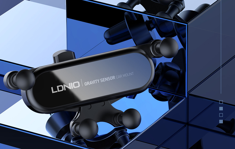 Support de voiture LDNIO MG03 noir