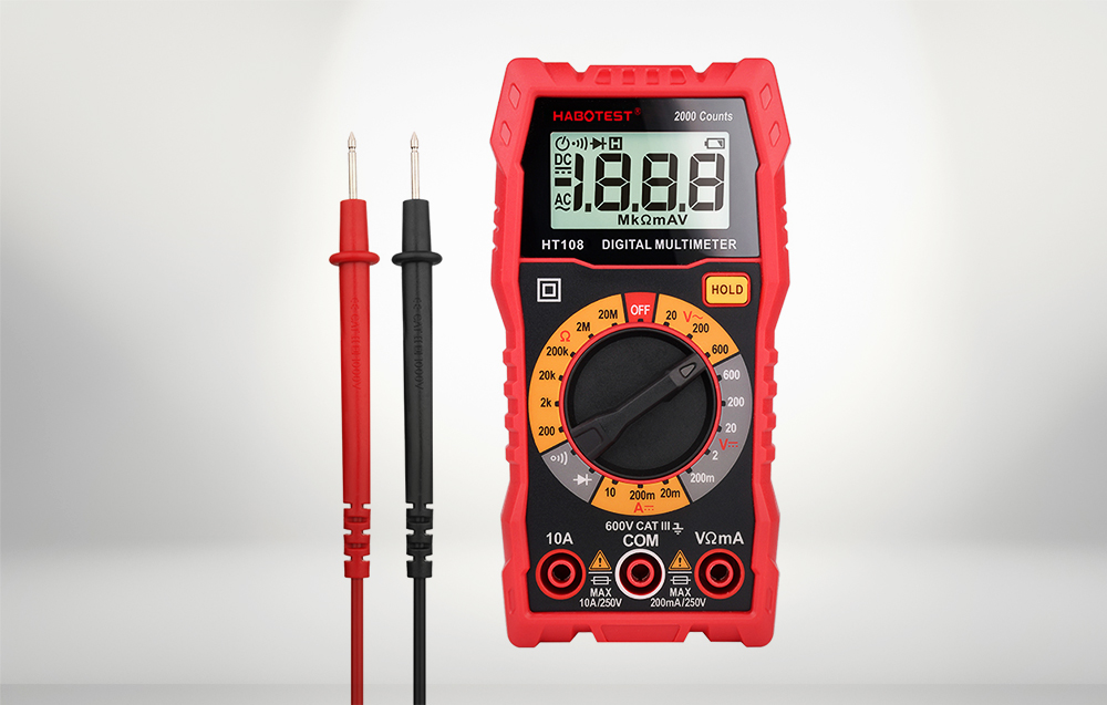 Boîtier du multimètre Habotest HT108L