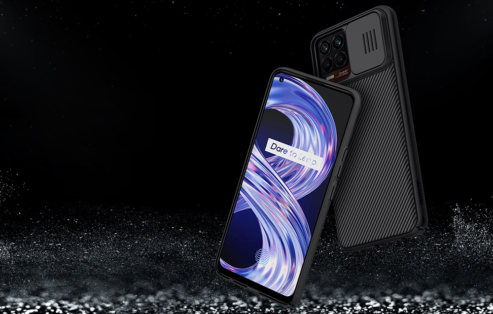 Étui Nillkin CamShield pour Realme 8/8 Pro (noir)