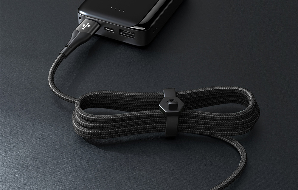 Câble USB vers USB-C Mcdodo Magnificence CA-7960 LED, 1m (noir)