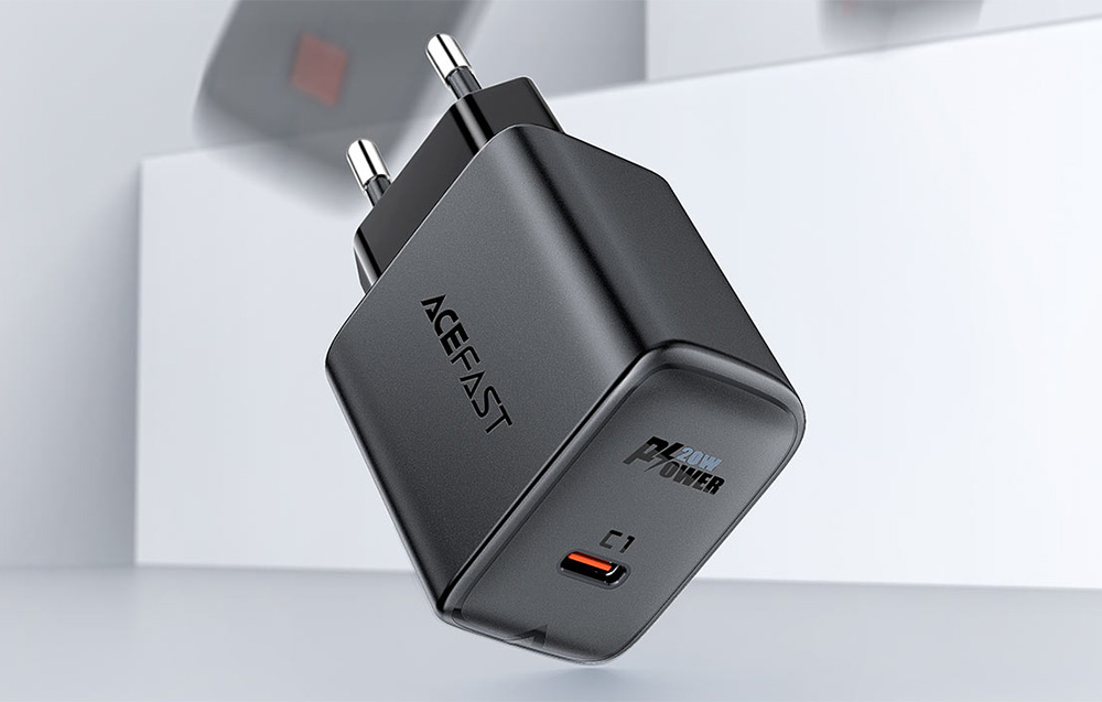 Chargeur rapide USB-C 20W blanc A1