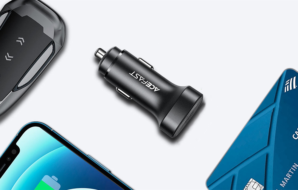 Conception du chargeur de voiture Acefast B2