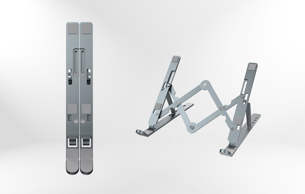 Dudao F9 Support pour ordinateur portable gris