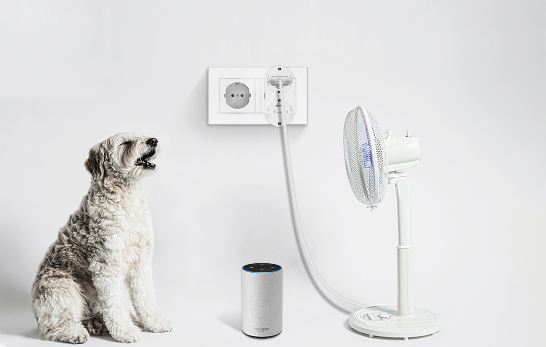 Prise intelligente WiFi double