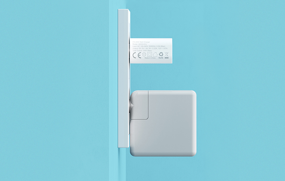 Design compact du chargeur Choetech Q5004