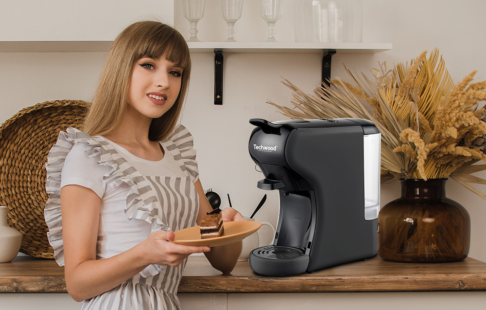 Techwood capsule coffee maker TCA-196N