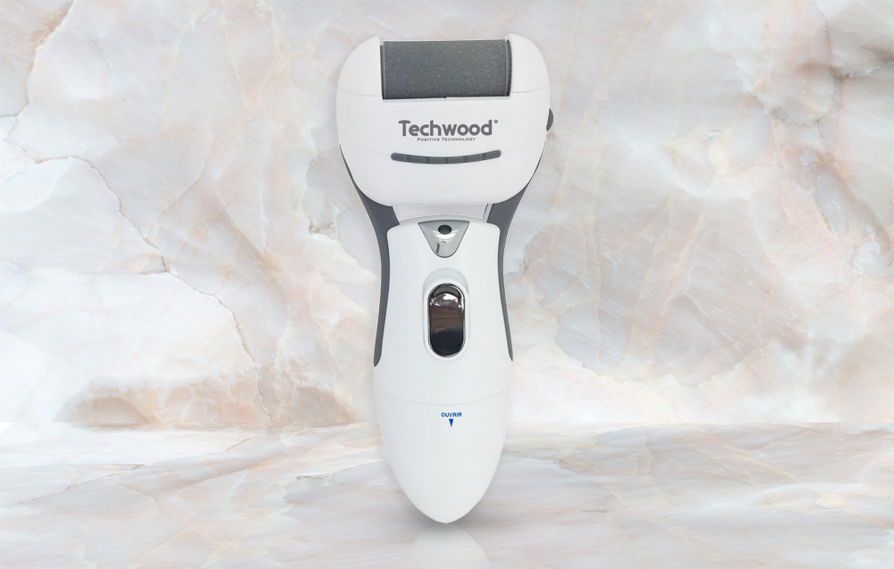 Lime électrique pour pieds Techwood blanche et grise