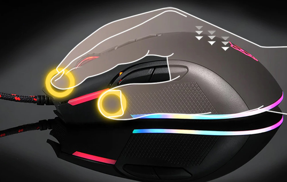 Design ergonomique de la souris V70