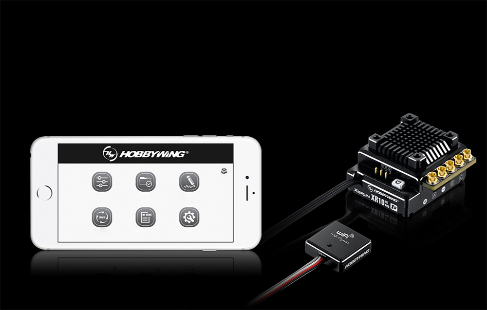 Application pour le Hobbywing XeRun XR10 Pro 1S