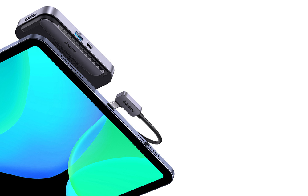 Ports disponibles du hub Baseus PadJoy Series