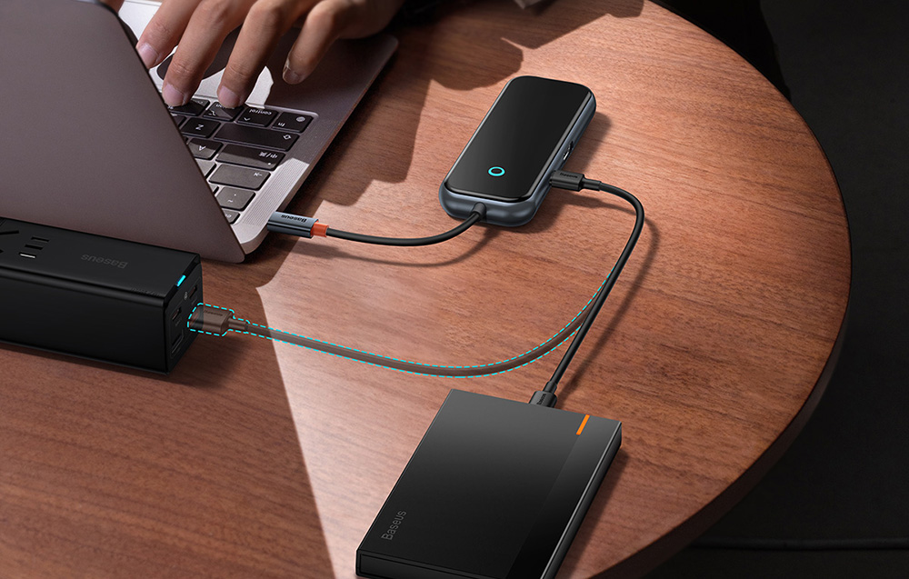 Port USB-C hub Baseus