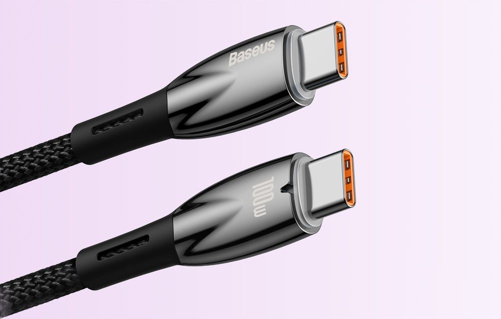 Baseus Glimmer câble USB-C vers USB-C
