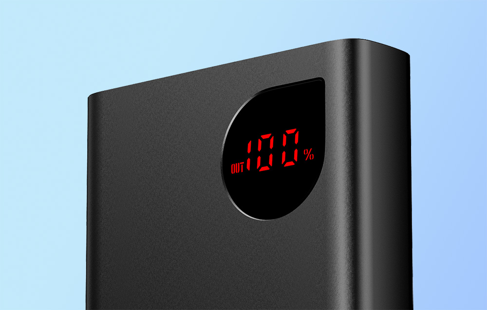 Affichage LED numérique de la powerbank