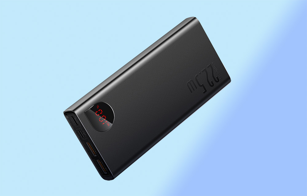 Boîtier en métal de la powerbank Baseus
