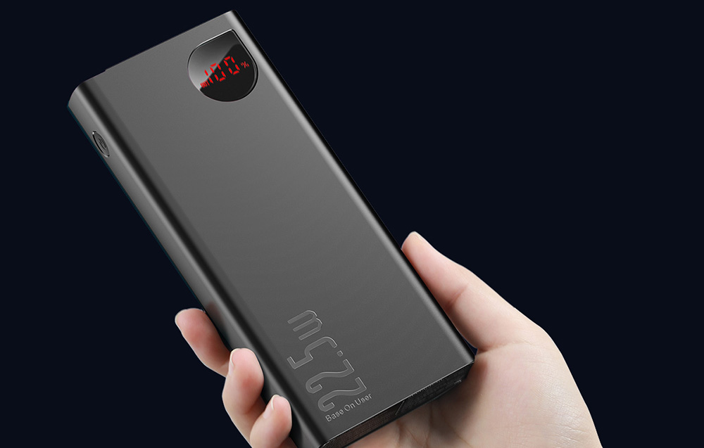Powerbank Baseus Adaman légère et compacte