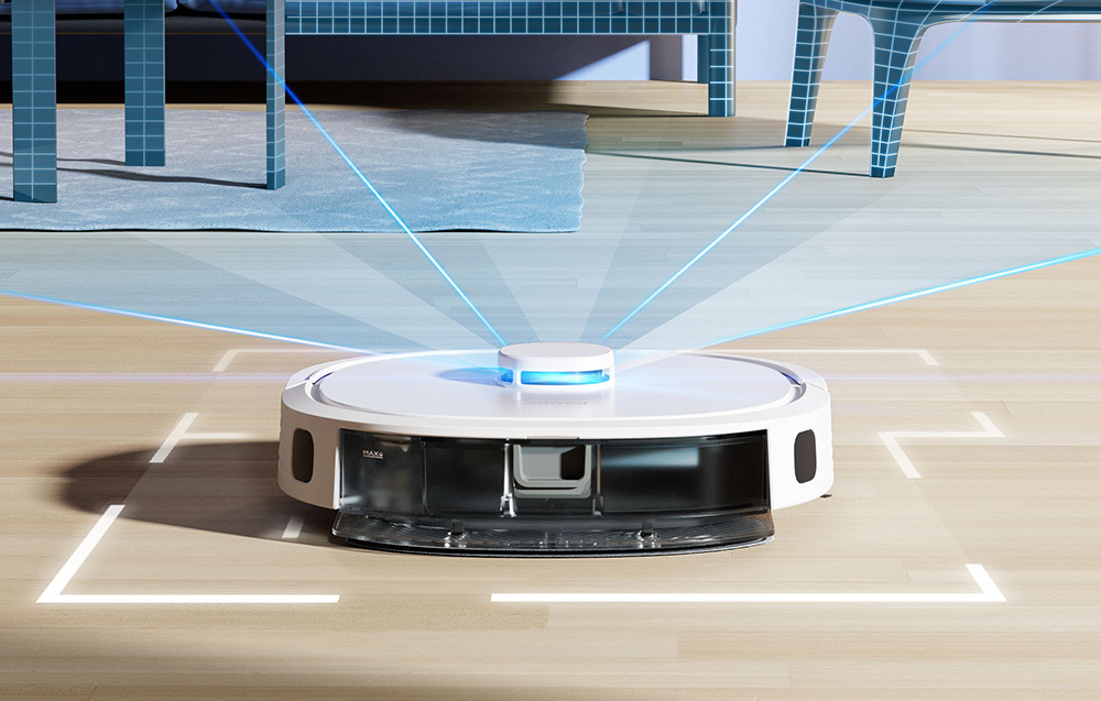 Système de navigation avançé du robot de nettoyage Midea M6