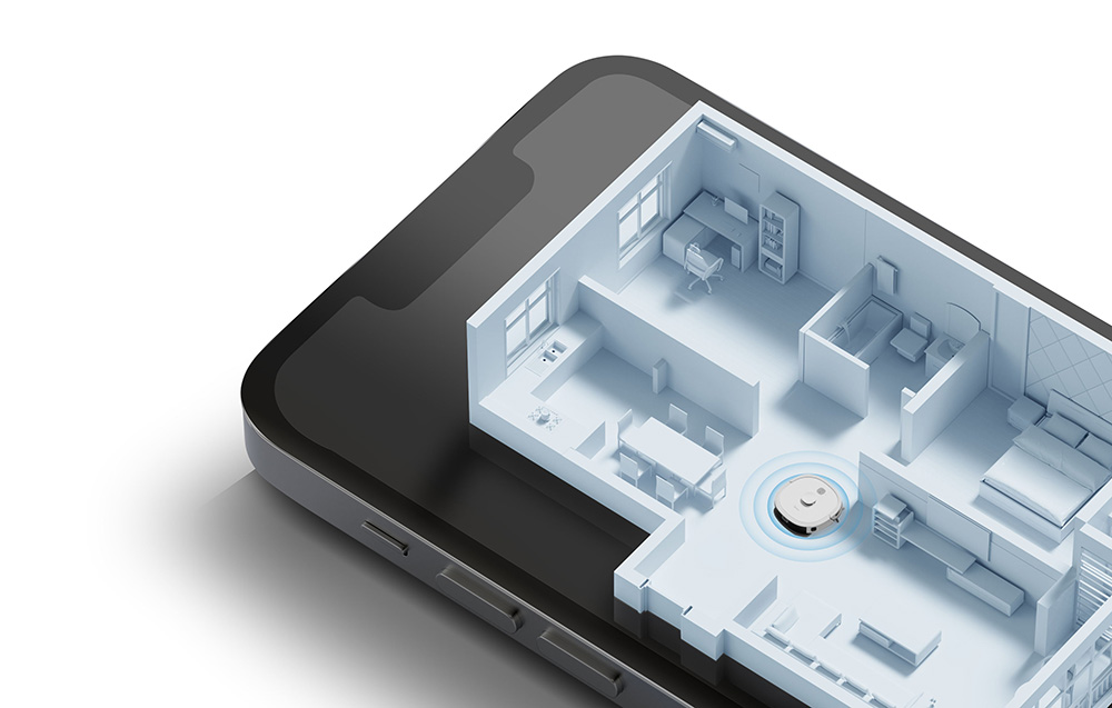 Utilisation de l'application MSmartHome avec le robot Midea M6