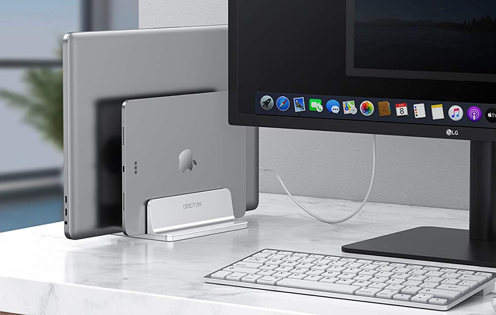 Support pour laptop Omoton LD02 (argent)