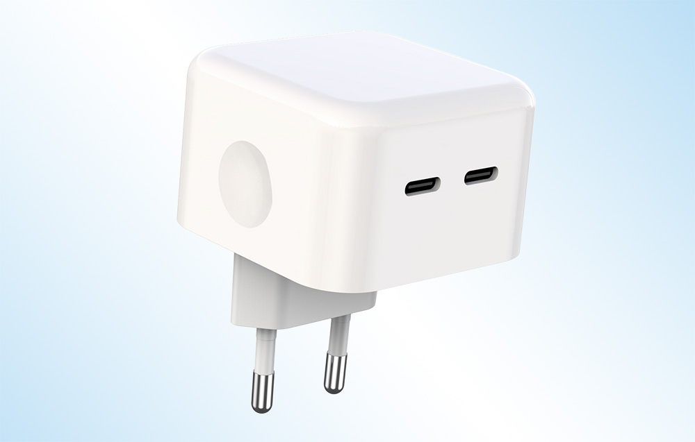 Chargeur réseau XO L102 dans un environnement domestique