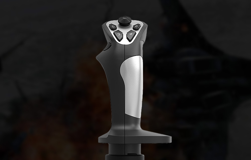 Joystick avec moteur de vibration