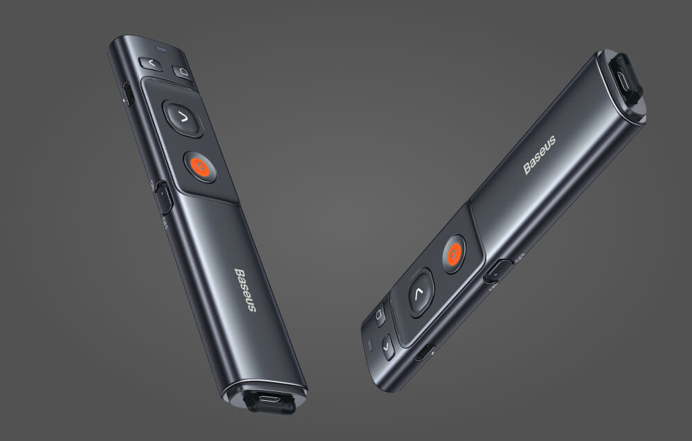 Baseus Orange Dot télécommande multifonctionnelle avec pointeur laser vert